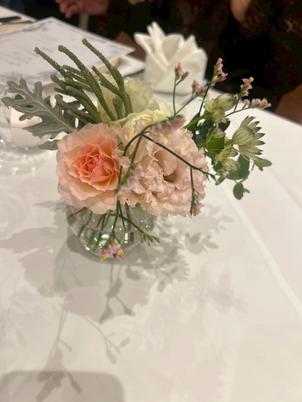 お花のセンスが素晴らしいです