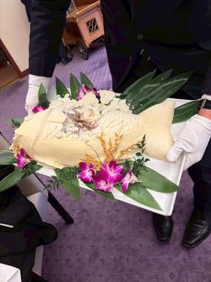 鯛の塩釜開き