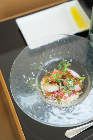 とても綺麗なお料理