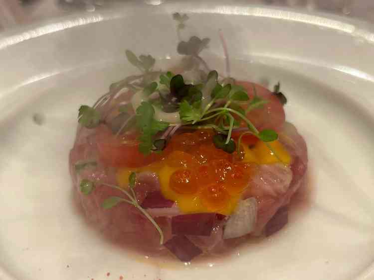 魚介のセビーチェ