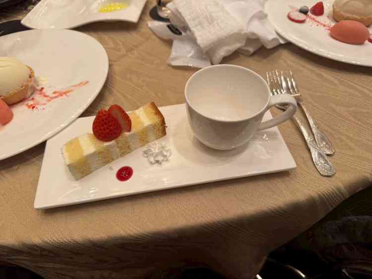ウエディングケーキのお裾分け