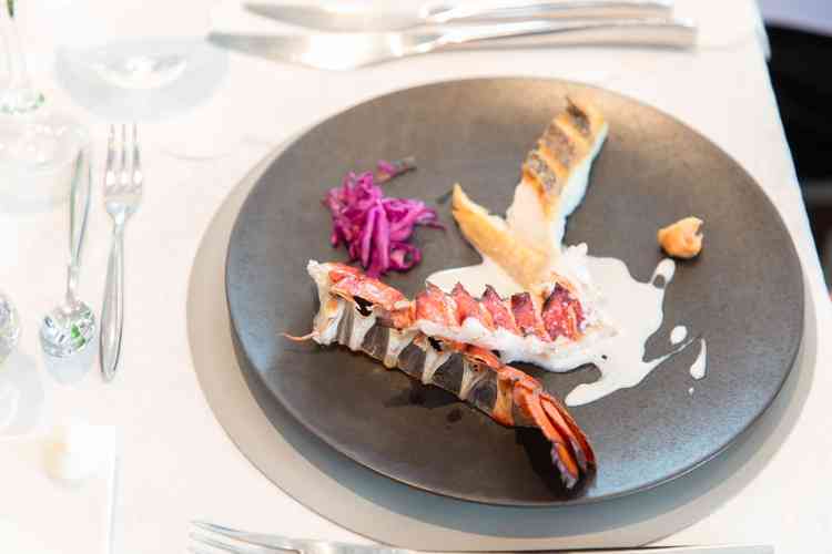 オマール海老と真鯛