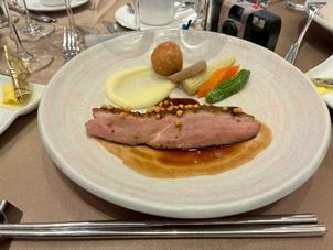 鴨肉が好きで選んだ！分厚くて美味しすぎた！