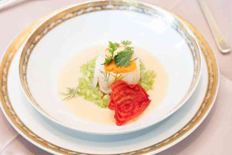 お魚のお料理です