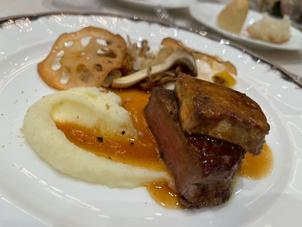 牛フィレ肉とフォアグラのソテー