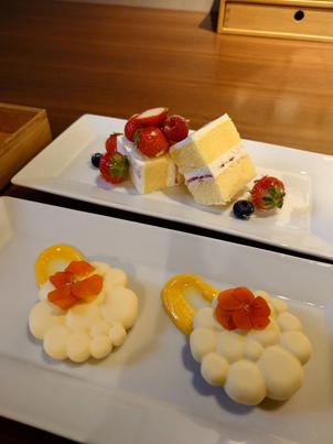 ２人で食べたスイーツ
