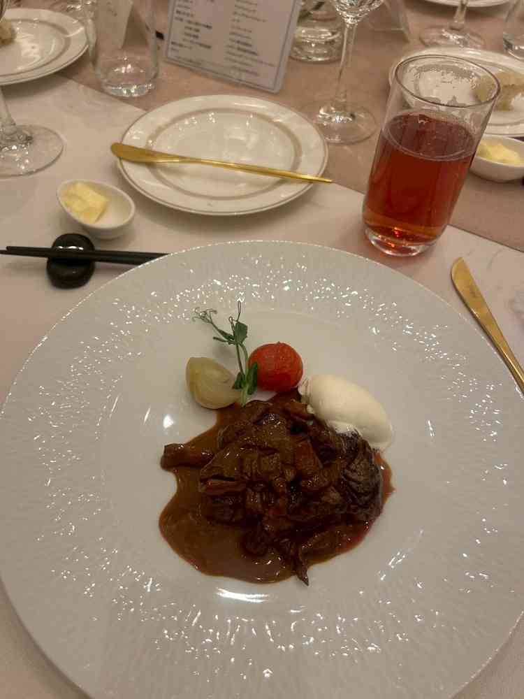 全てのコースが牛肉でした！