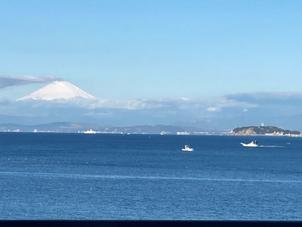 晴れると富士山も見えます！
