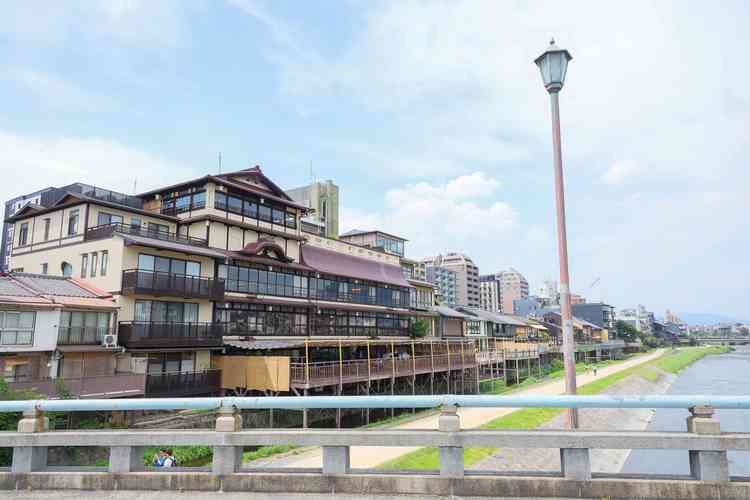 五条大橋からの景色