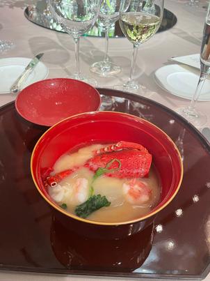 お吸い物　とても美味しかったです