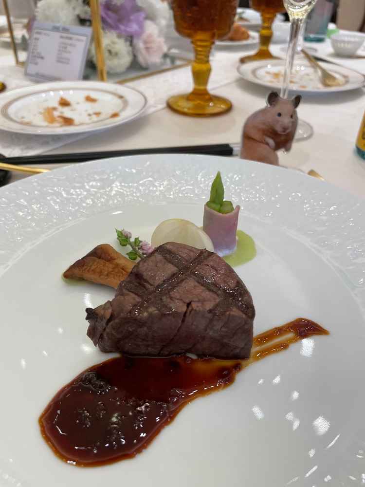 ステーキが柔らかくて美味しかった