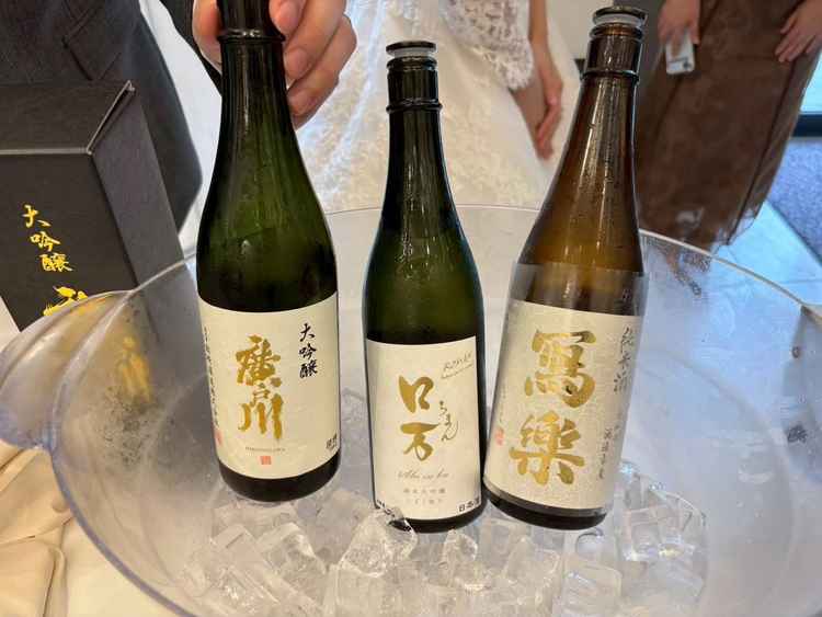 持ち込みの日本酒
