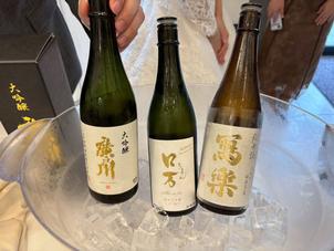 持ち込みの日本酒