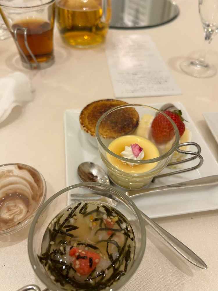 お茶漬けもあって最高！