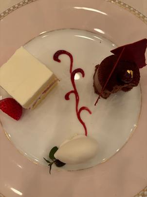 ケーキは普通だった