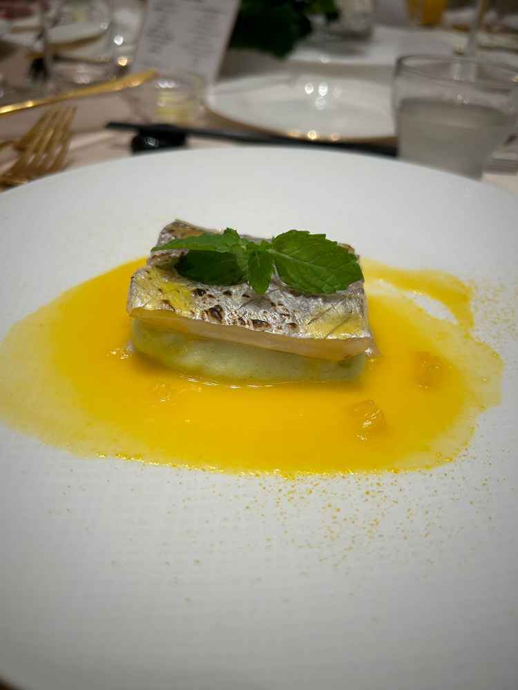 コース料理の1つ