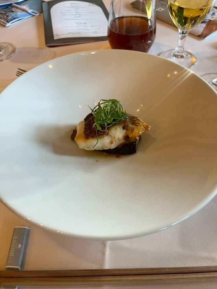 真鯛のオーブン焼き 焦がしバターソース