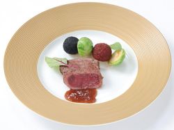 牛ロースのステーキ 和風おろしソース