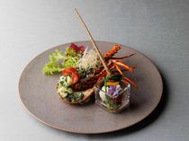 グレードアップメニュー ロブスターの香草バター焼き