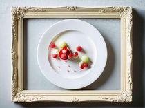 見た目にもこだわった一皿を・・・