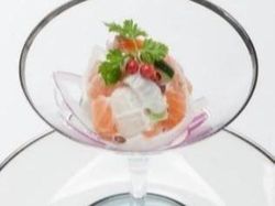 魚介といろいろ野菜のタルタル仕立て
