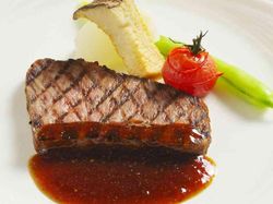 黒毛和牛サーロインのグリエ 宗紀マスタードソース