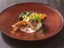 "料理長厳選"奇跡の海老と真鯛のオーブン焼き 日本のアンチョビ 塩辛との出逢い