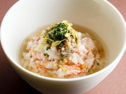 香住産紅ズワイガニのお茶漬け