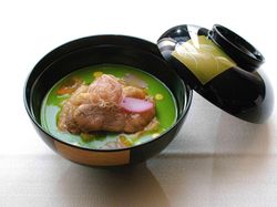 近江鴨の治部煮
新緑仕立て