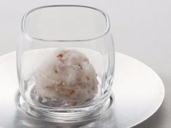 桜香る ヨーグルトのソルベ