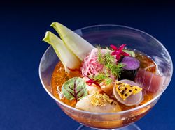 雲丹のフラン ~海の香あふれるヴェリーヌ仕立て~