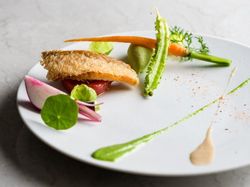 新鮮野菜と甘鯛のオードブル