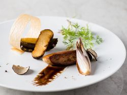 仏産フォアグラの一皿 バルサミコソース