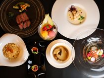 和洋中の枠を超越したフュージョン料理