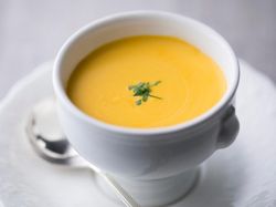 カボチャのクリームスープ セージの香り