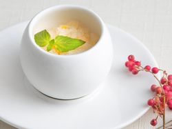 お口直しのシャーベット