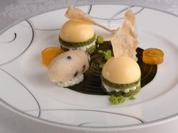 宇治抹茶と豆乳のティラミス 小豆のアイスクリーム