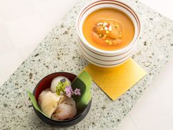 御椀盛:清汁仕立て