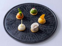 【その他】野菜のムースと自家製ビスコッティ