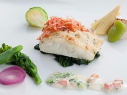 鯛の蒸し煮 春の訪れ