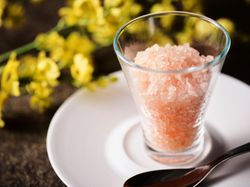 グレープフルーツとカンパリのシャーベット