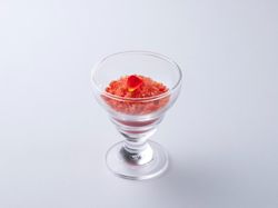 【ソルベ】ローズヒップとハイビスカスのグラニテ