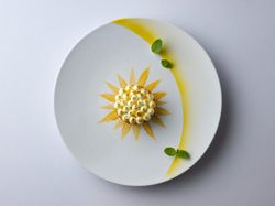 【デザート】タルトシトロン ア・ラ・フルール