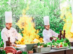 炎のフランベ演出