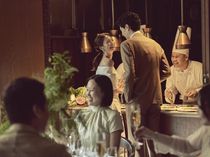 ゲストとの距離を意識した「オープンキッチン」