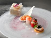 厳選された食材を生かした 料理にこだわりたいおふたりにお勧めのひと皿