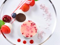 ラズベリーとマスカルポーネのパルフェグラッセ