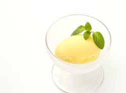 柚子のシャーベット