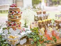 【人気の演出】ビュッフェで楽しむ
美食を彩るスイーツはお好きなものを