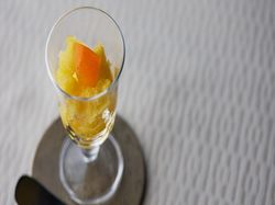 《お口直し》~恋衣~ 金柑のグラニテ